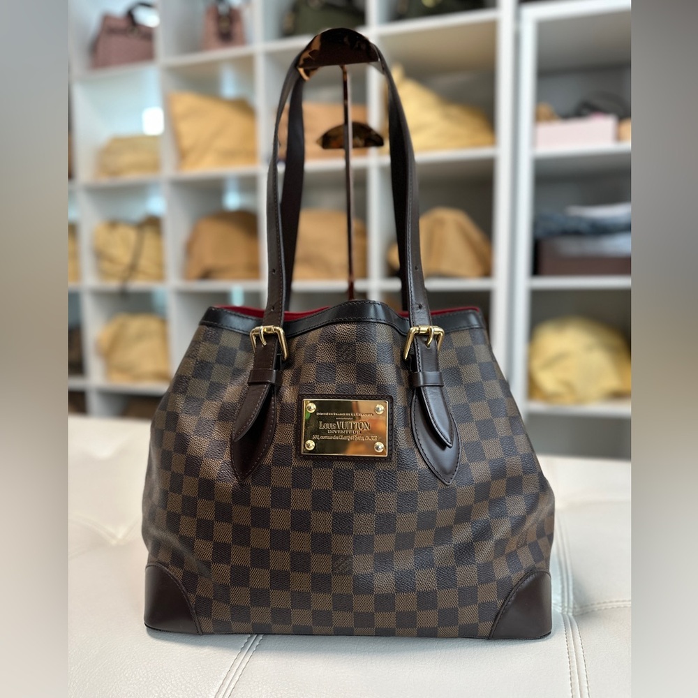 🔥Damier Ebene Hampstead GM
